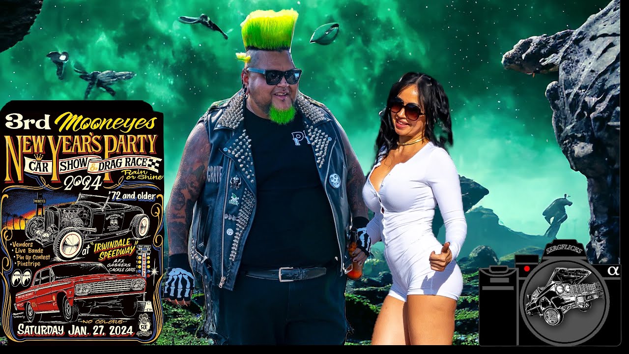 3rd Annual MoonEyes New years Party Car Show and Drag Race