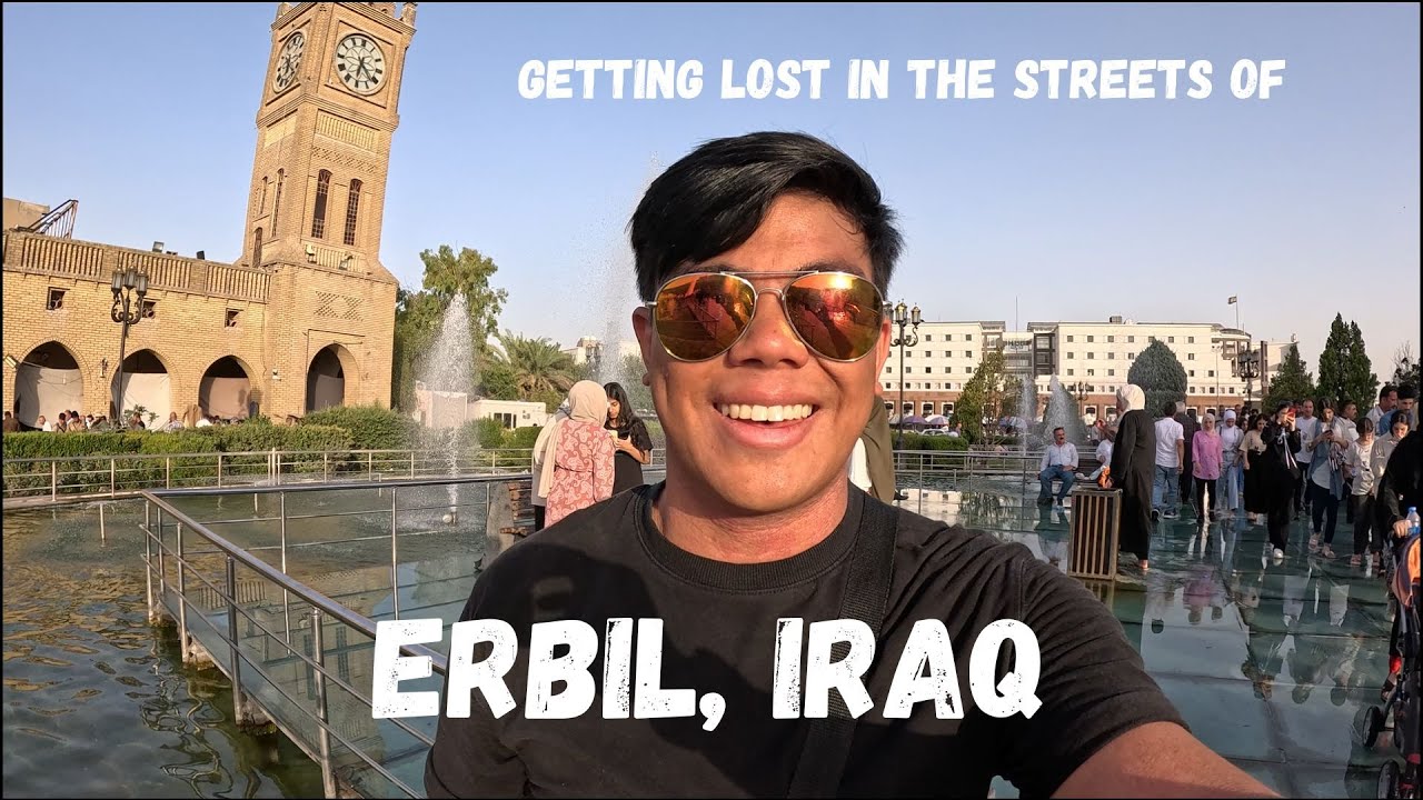 SOLO IN IRAQ! How Dangerous is ERBIL, IRAQI KURDISTAN, Really?