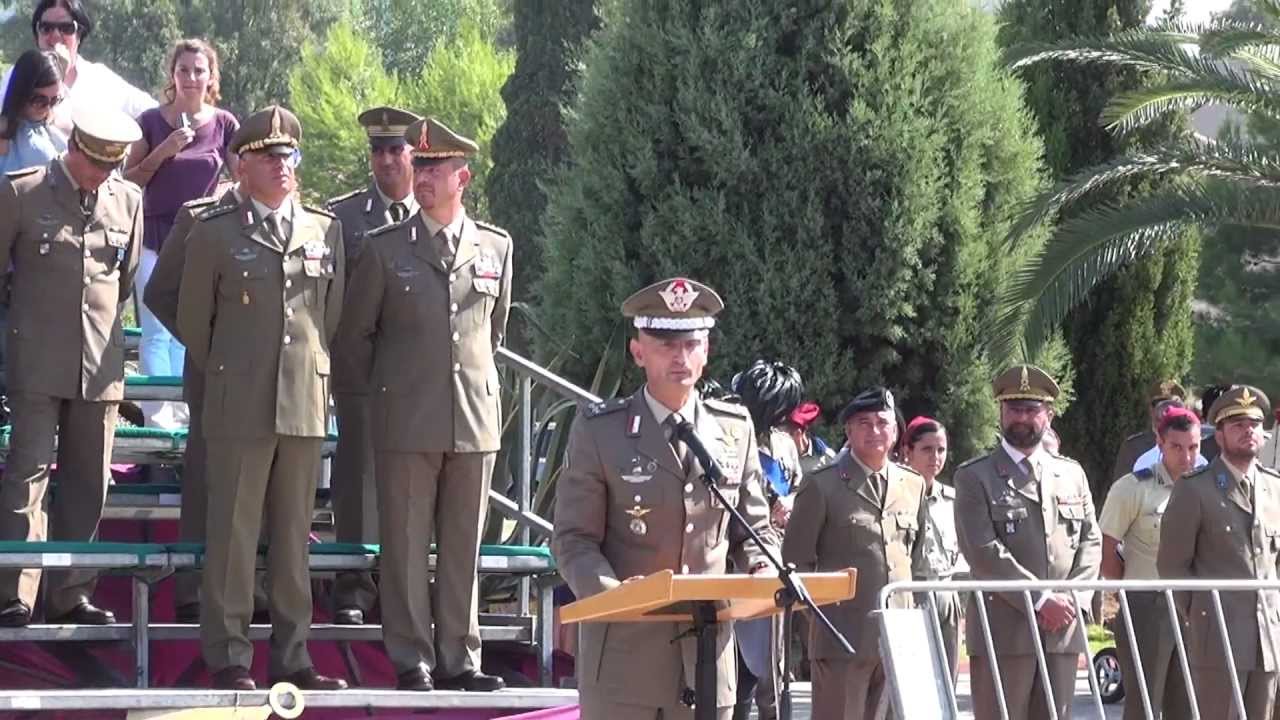 CAMBIO AL 3° BERSAGLIERI - DISCORSO GEN. PORTOLANO - LIVE