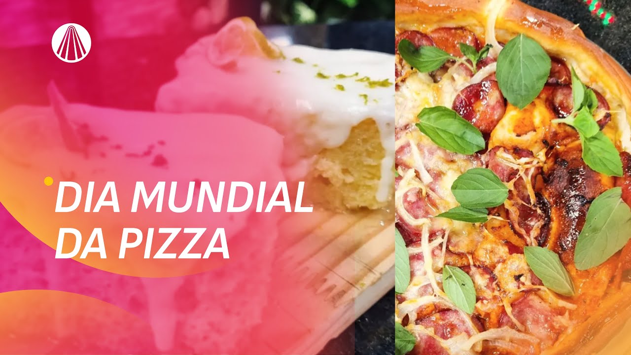 PIZZA CHICAGO | MOLHO E MASSA ARTESANAL | BOLO DE LARANJA COM GLACÊ REAL | Sabor de Vida