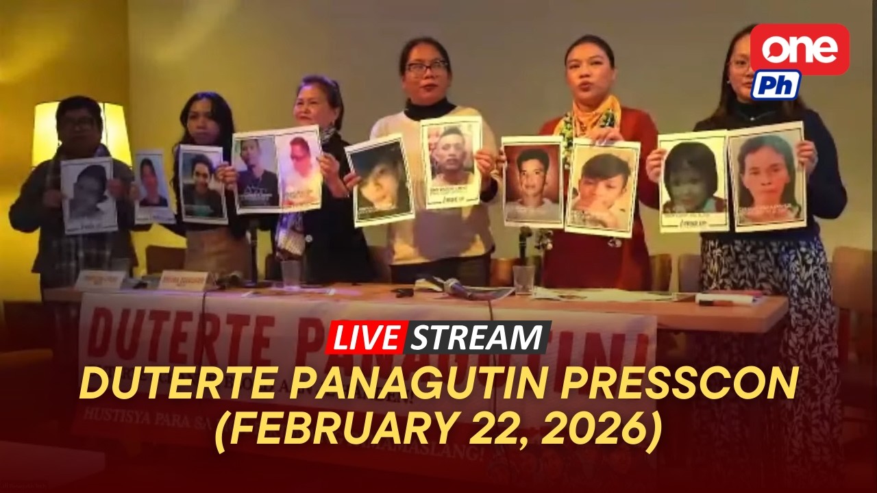 LIVE: Duterte Panagutin EU holds press conference (February 22, 2025)