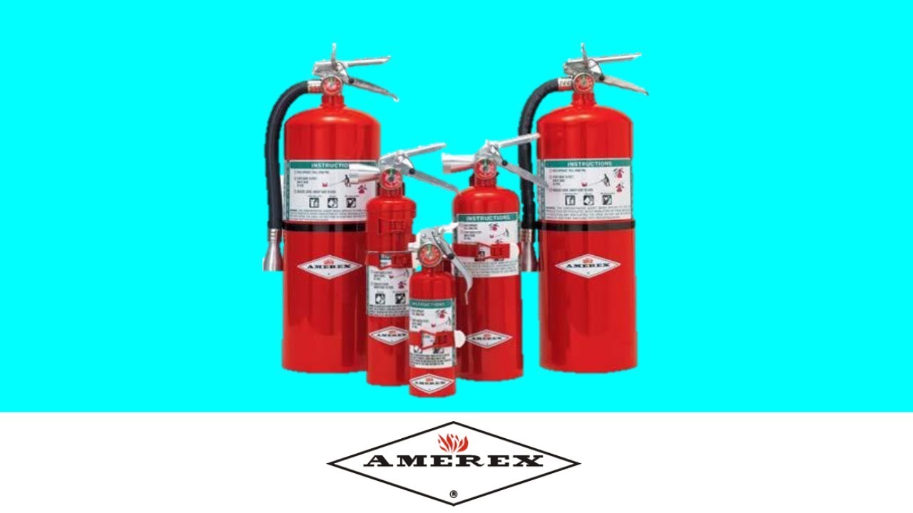 Amerex Halotron Extinguisher