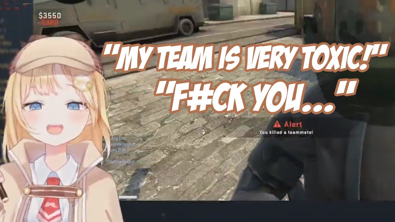 Amelia Ways to Deal With Toxic Teammates / Watson Amelia CS:GO