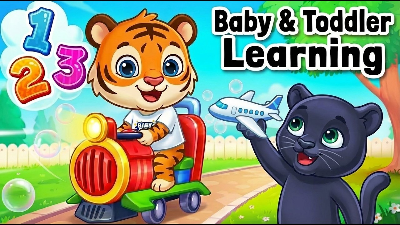 Transport | Baby Learning First Words | Learn to Talk For Babies