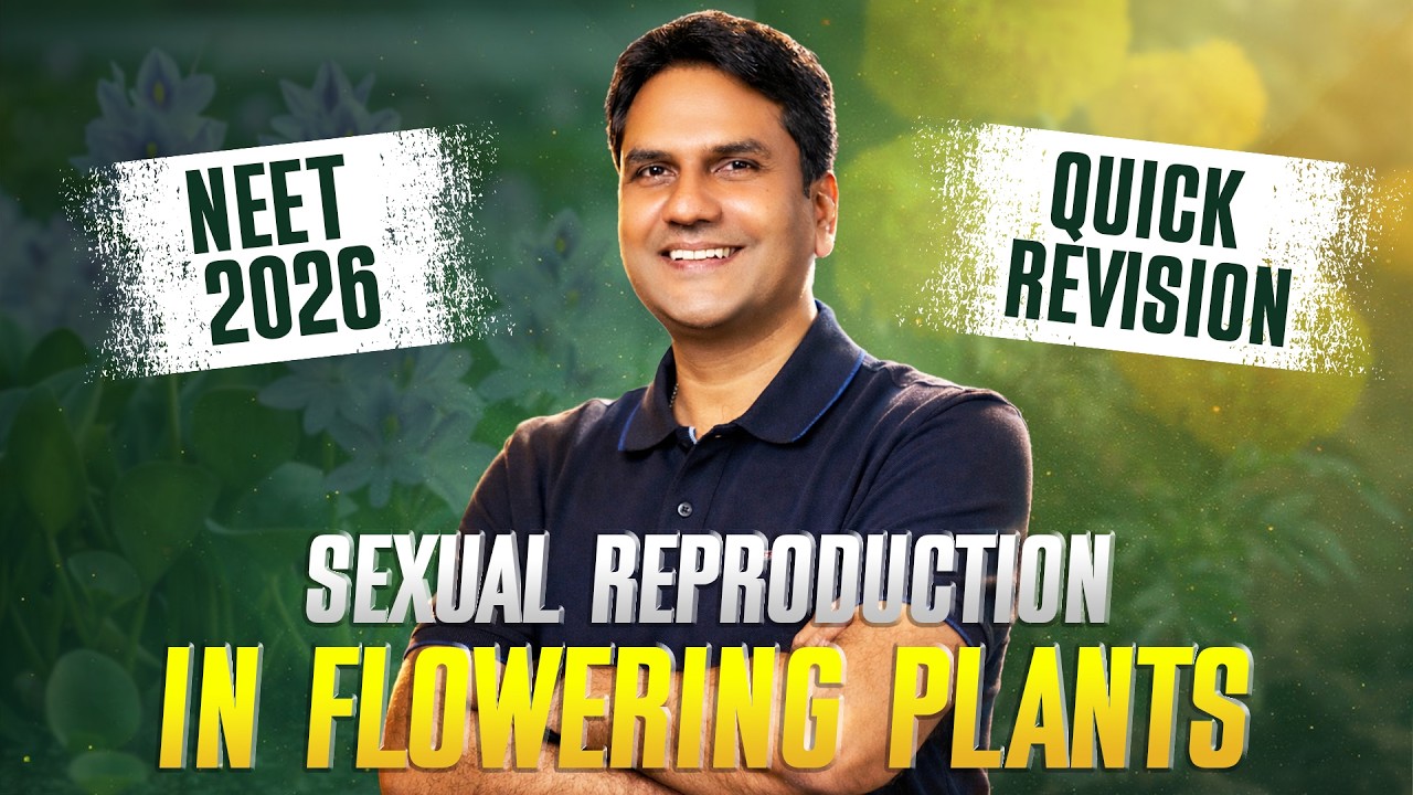 Sexual Reproduction in Flowering Plants | Quick Revision for NEET 2026 | Insaf Ali Sir