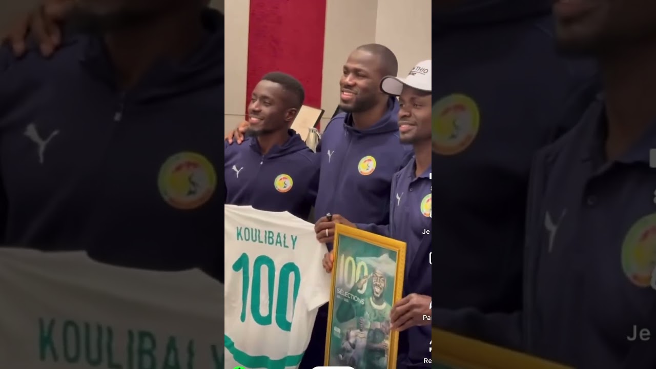 CAN Maroc 2025: koulibaly honoré après son 100 ème sélection