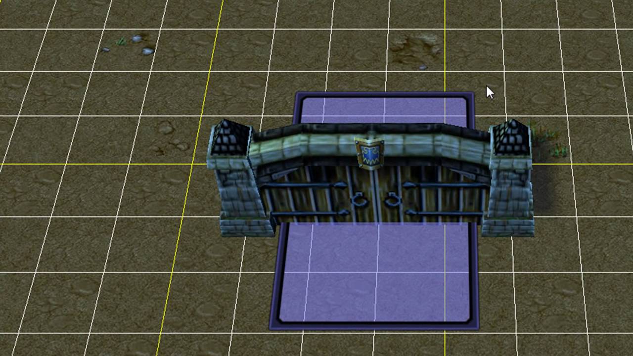How to trigger open gates in WC3