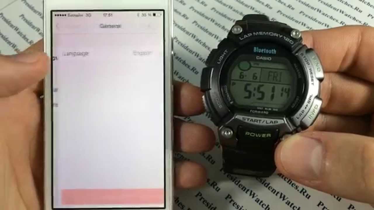 Часы с bluetooth Casio Sport STB-1000-1E - обзор часов для iphone | Watch-Forum.RU