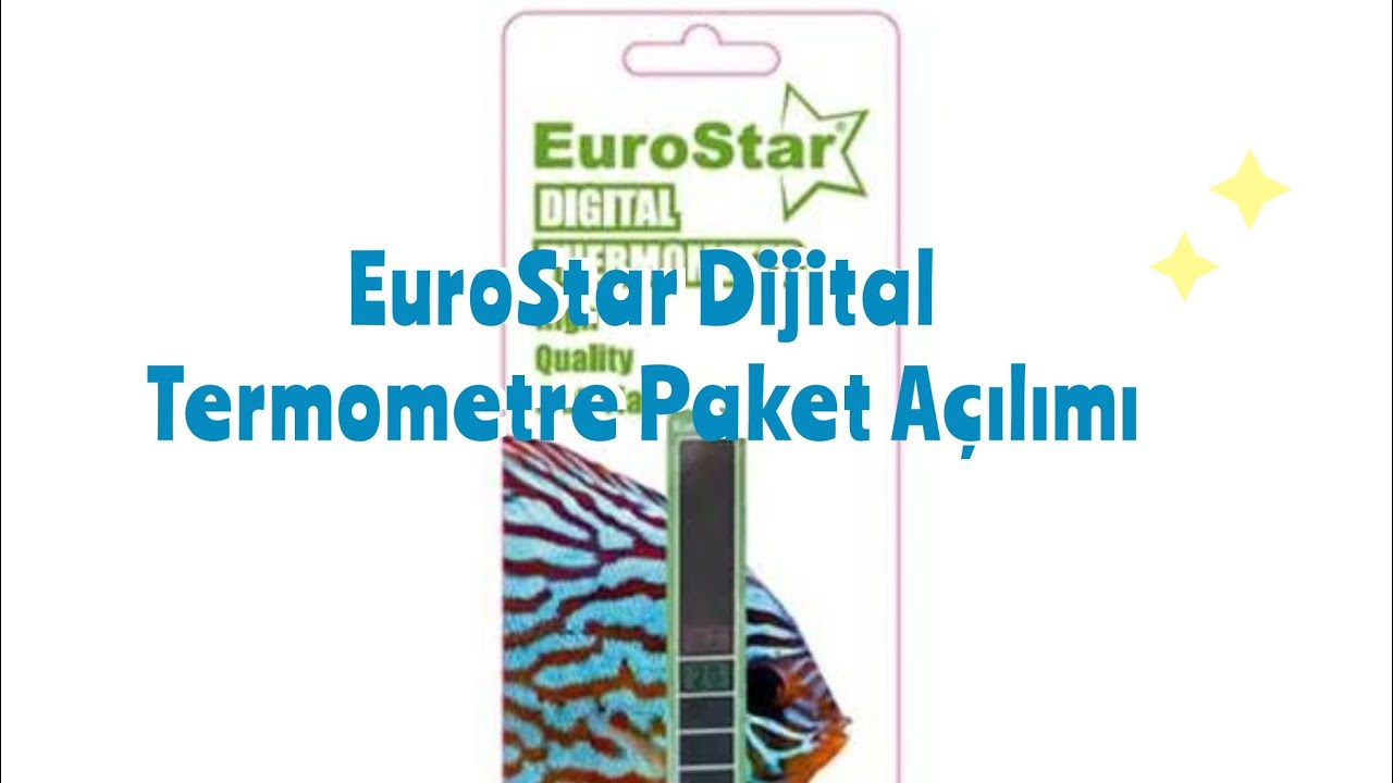 EuroStar Dijital Termometre Paket Açılımı - EuroStar Digital Thermometer