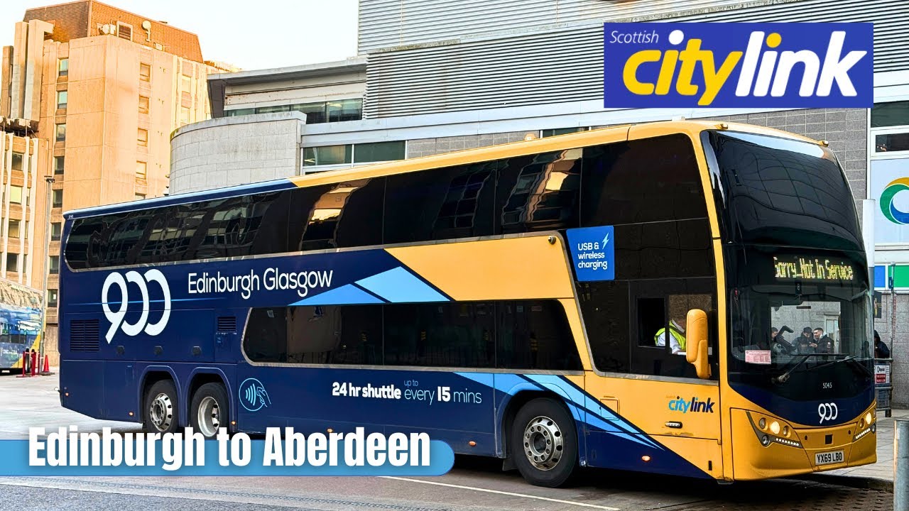 Edinburgh to Aberdeen with Scottish Citylink