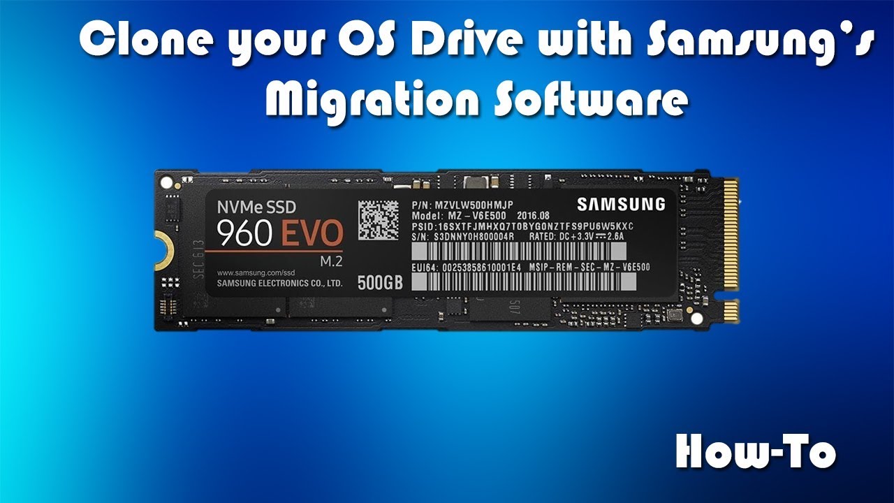 Как клонировать диск с операционной системой на SSD-накопитель Samsung с помощью программного обе...