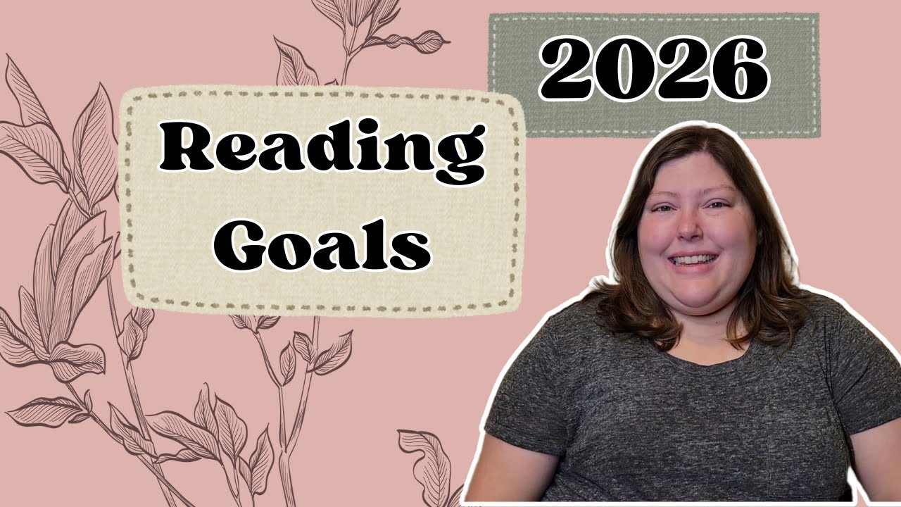 a new reading goals game for a new year || 13 Reading Goals for 2026