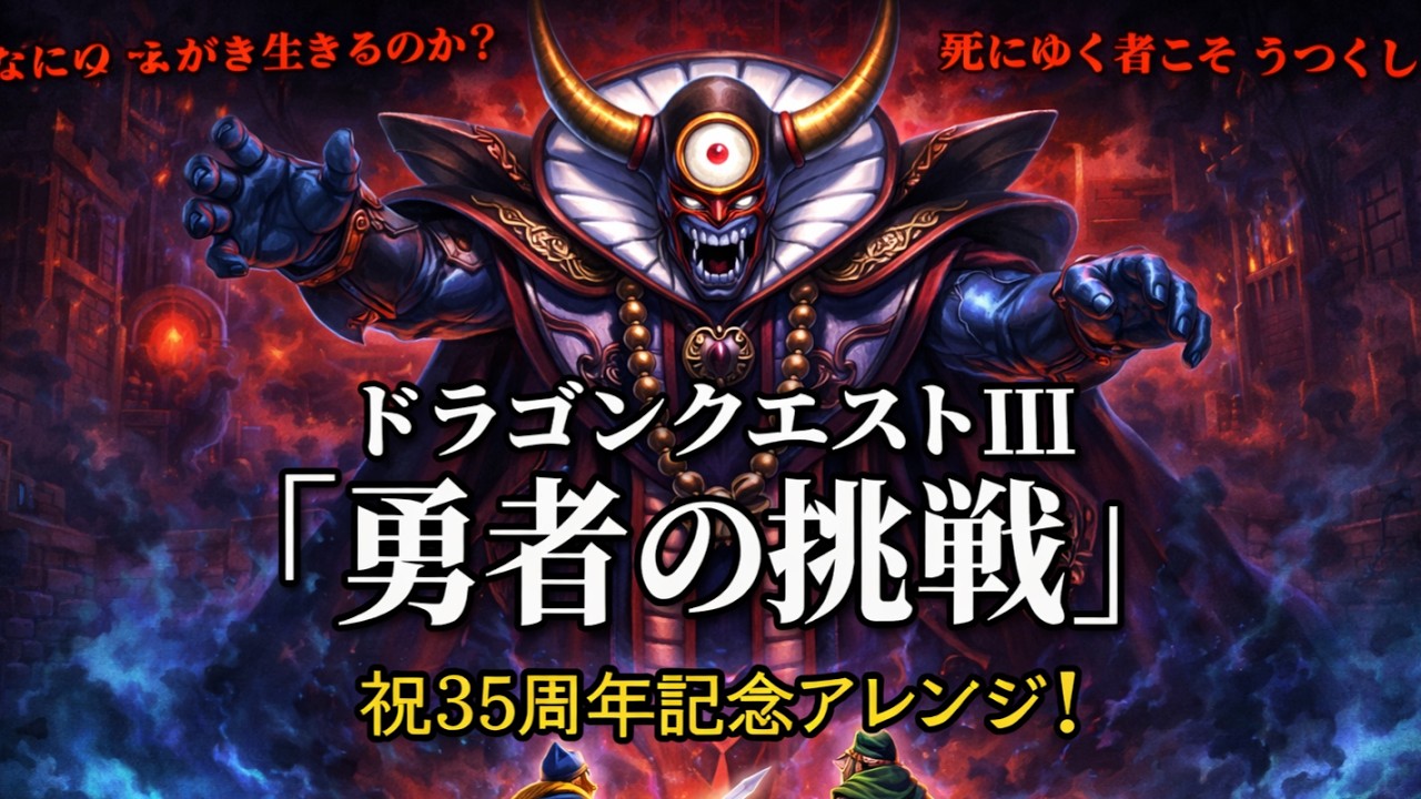 ドラクエ3「勇者の挑戦」～最恐壮大にアレンジ～