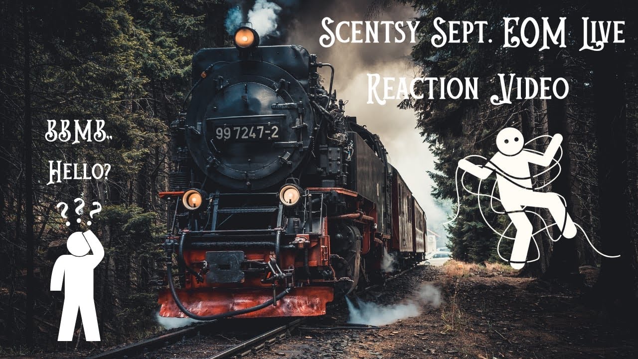 Сентябрьский Scentsy EOM Live: Hot Mess Express Choo Choo