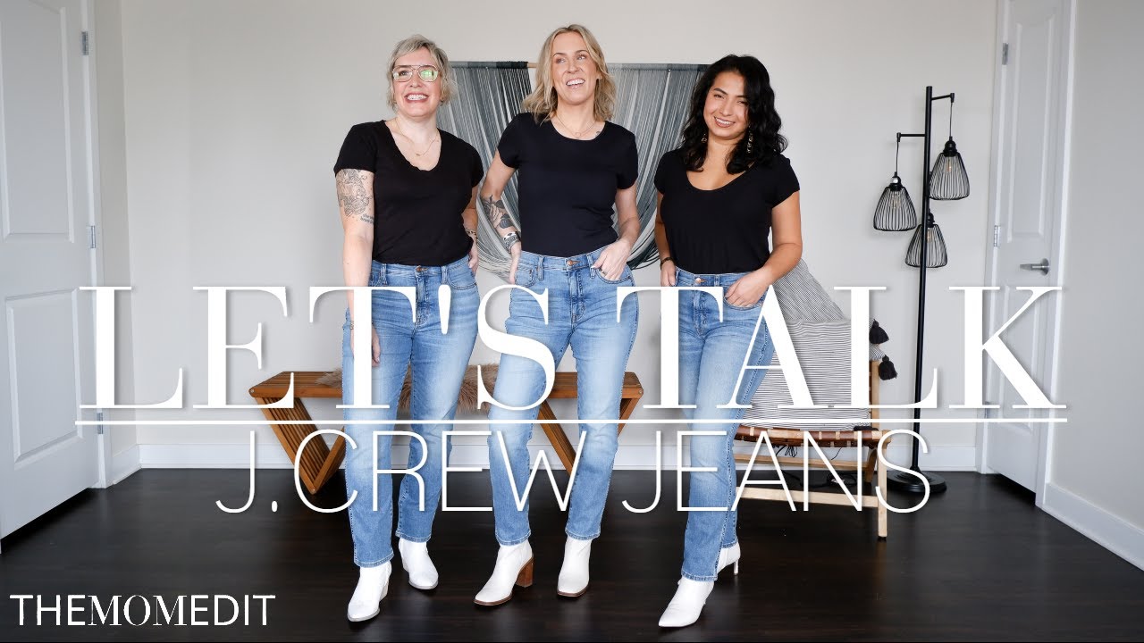 Lets' Talk J.Crew Mid-Rise Vintage Straight Jeans: 3 Of Us Try The Same Pair