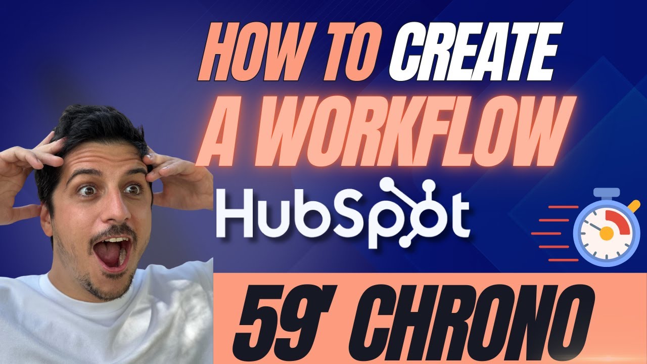 How to Create a Workflow in HubSpot | 59-Second Tutorial