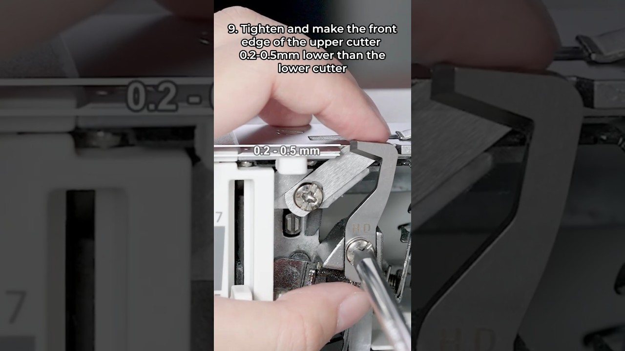 MLD42 Tutorial - Blades Set Replacement / MILLEPUNTI