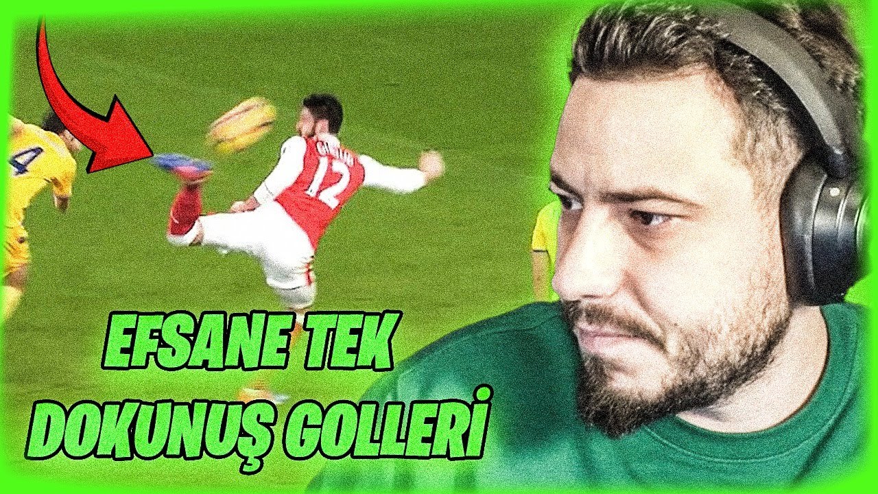 ATABERK DOĞAN EFSANEVİ TEK DOKUNUŞ GOLLERİ İZLİYOR