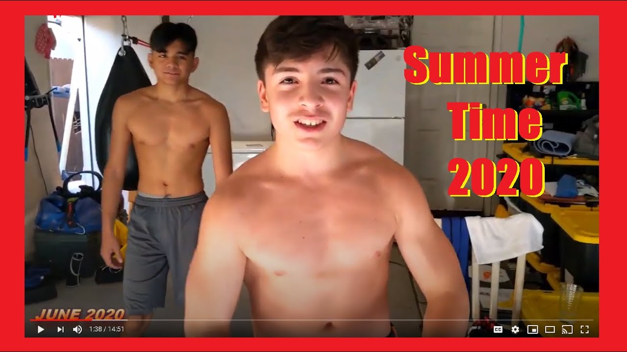 2020 SUMMER FITNESS JOURNEY UPDATE - 13 YEAR OLD - SANTIAGO PACHECO JR
