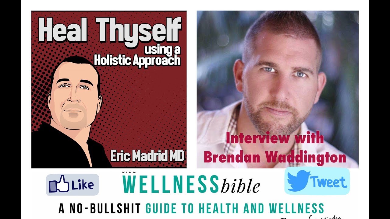 Interview with Brendan Waddington, Author of The Wellness Bible,  A No BS Guide to Health & Wellness