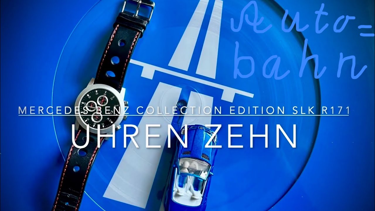 Aus den Uhrenkisten  10  - Mercedes Benz Collection SLK R171 mit Miyota 0S60 - Armbanduhr Autobahn