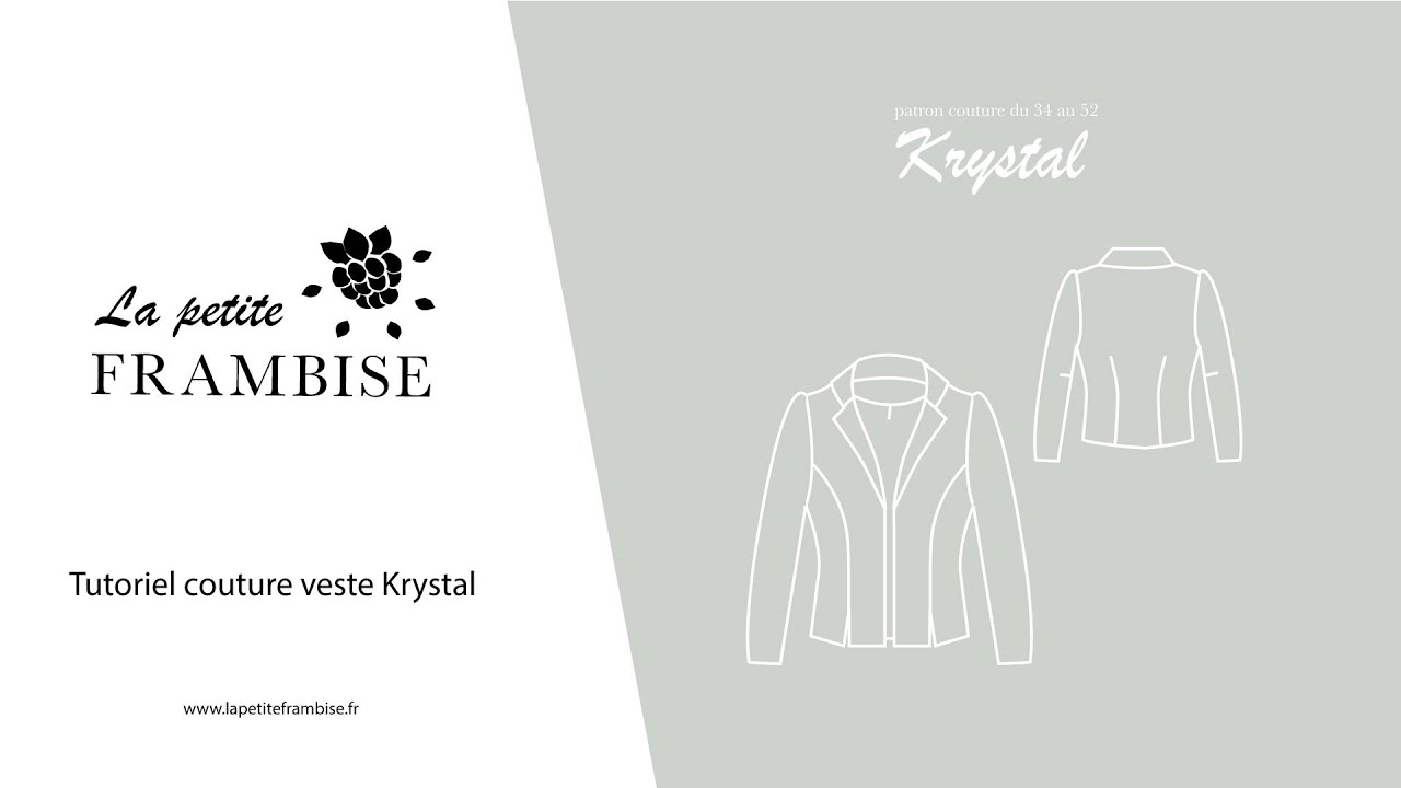 Tutoriel couture veste Krystal - La petite Frambise