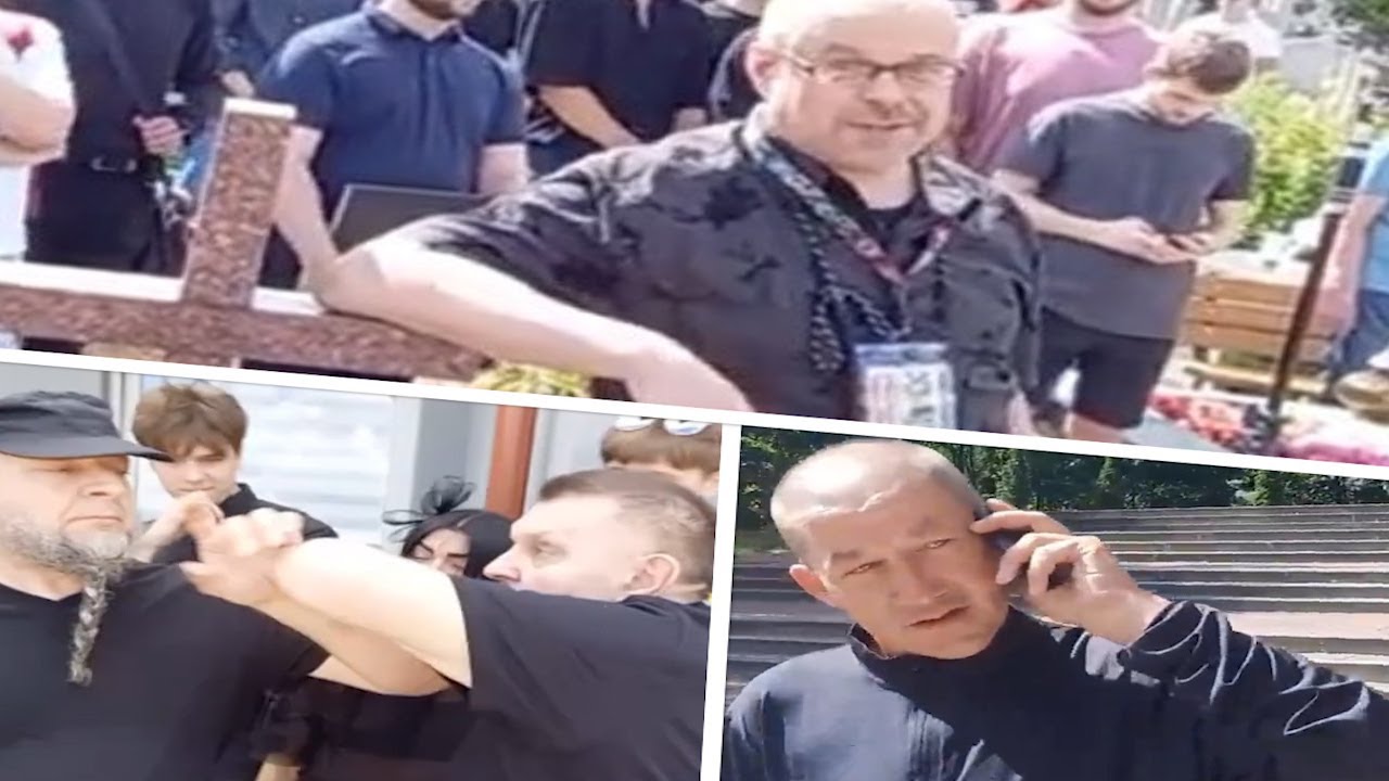 Skrót z pogrzebu Majora