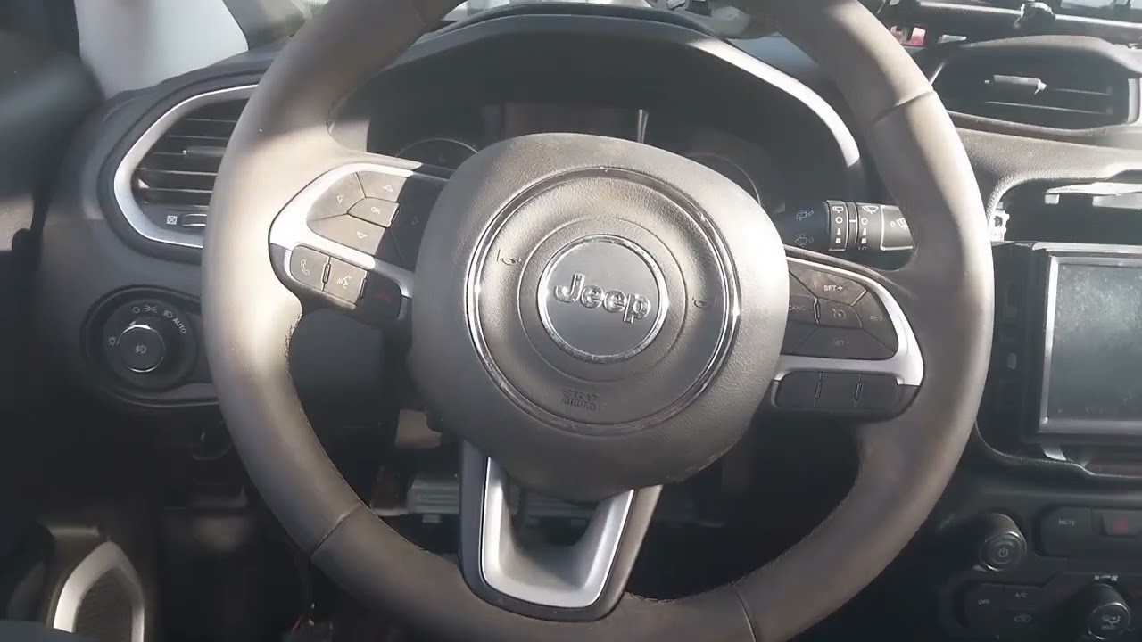 2018 Jeep Renegade passive entry message.