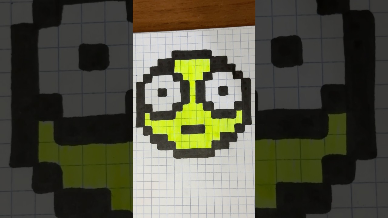 Pixel Art 😍 #video #love #art #pixel #shortsvideo #drawing #cute #smile #funny #shorts