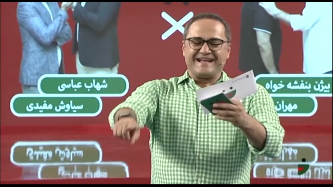منتخب خندوانه - ادابازی مهران غفوریان و شهاب عباسی قسمت 3