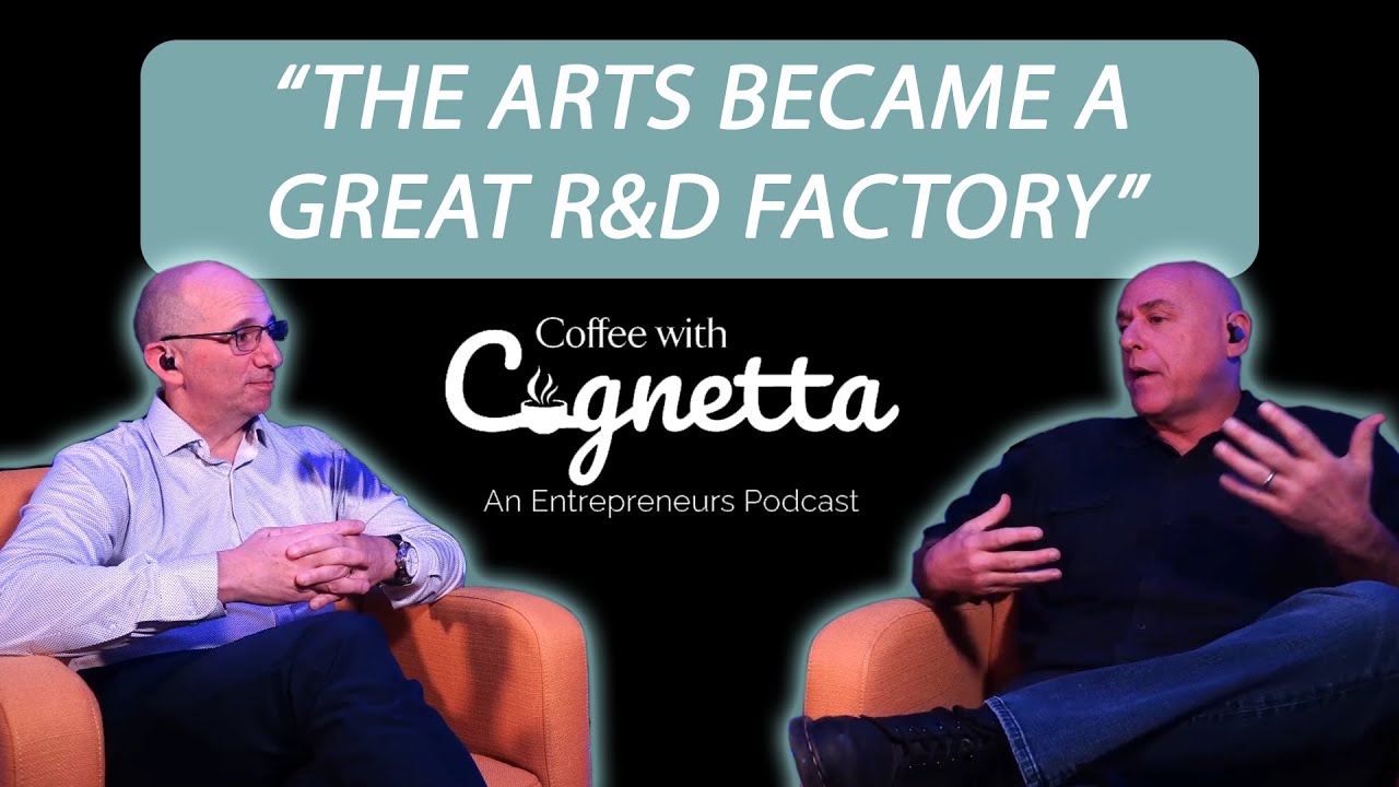 Andy Cagnetta sits w/ Marc Aptakin | President at MAD Studios
