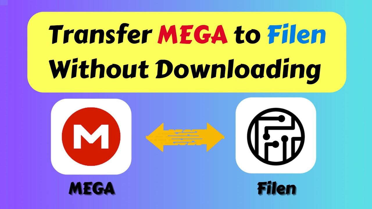 Transfer MEGA to Filen Without Downloading (Fast & Easy)