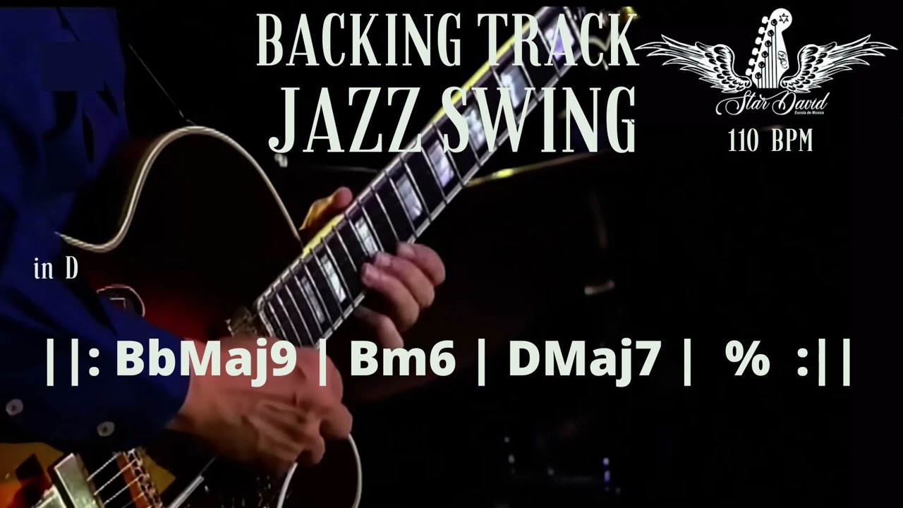Backing Track Jazz Swing in D