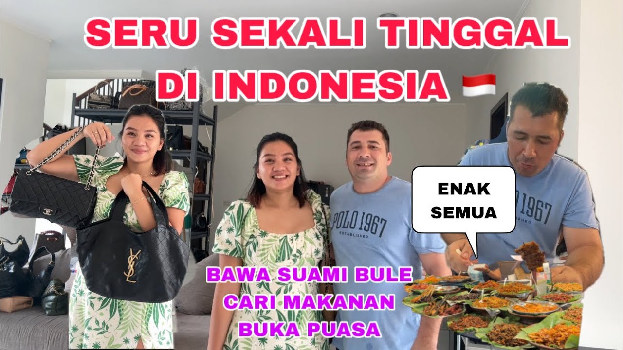 BELANJA KE AZKO DAN INFORMA | MAKANAN INDONESIA BIKIN SUAMI BETAH 