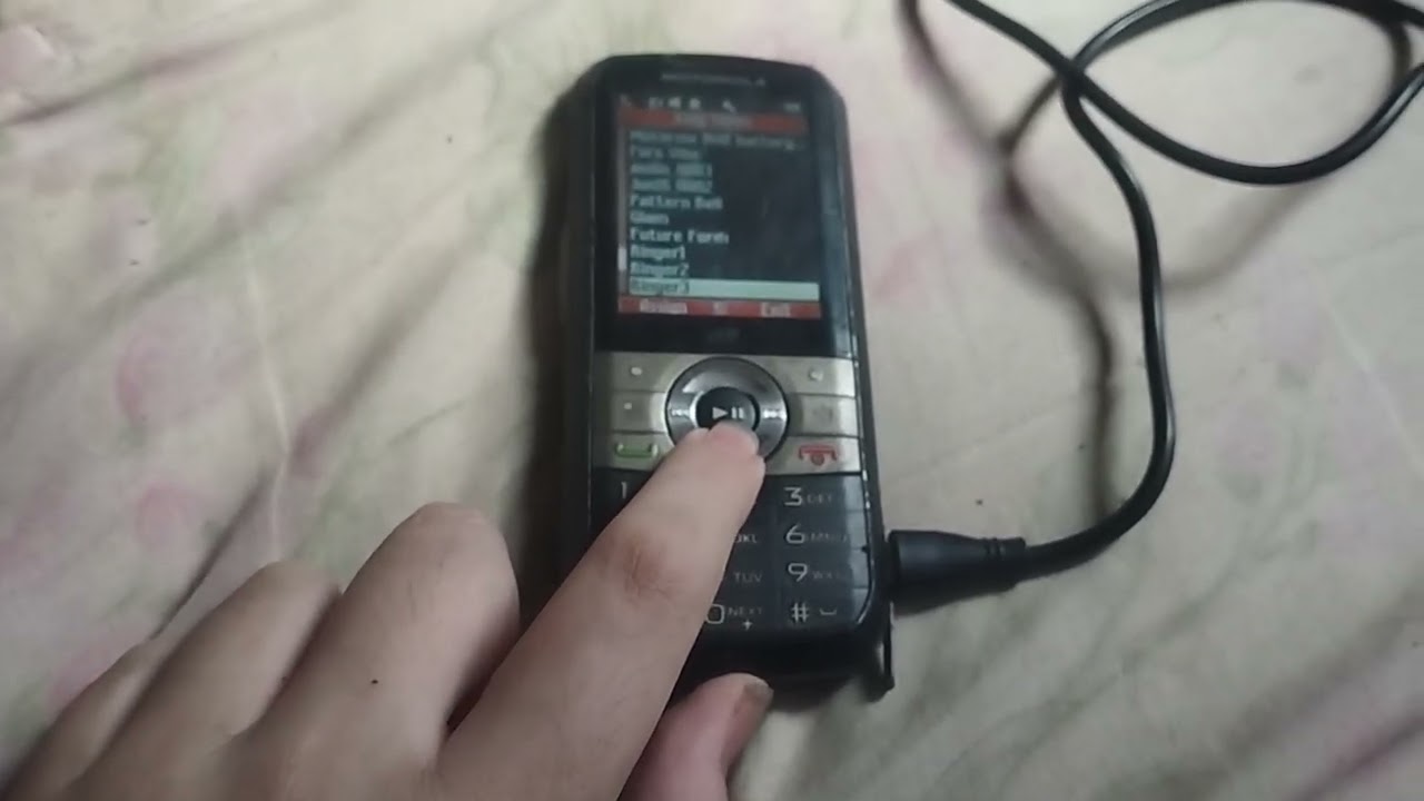 Motorola I418 - Ringtones