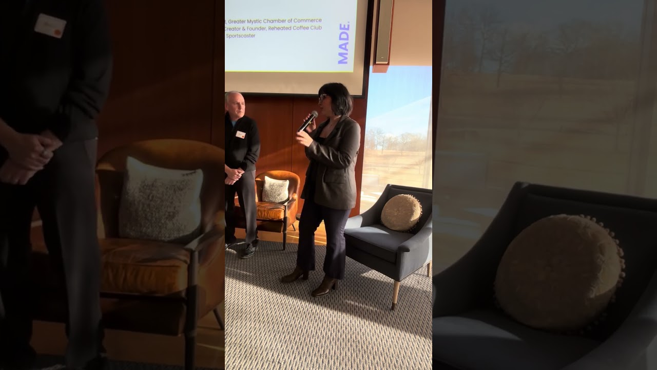 Full panel discussion  at the new Britain museum of american art for Connecticut Made