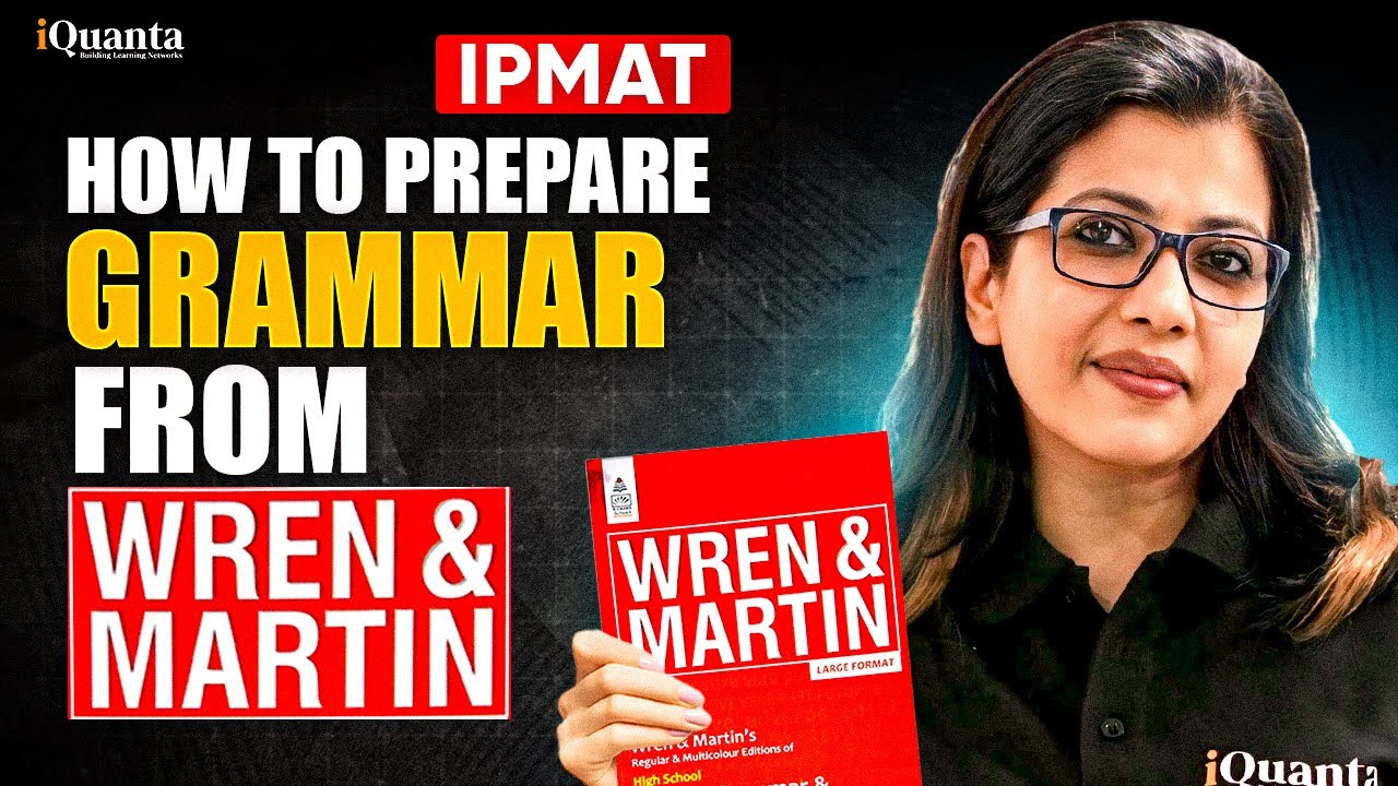 IPMAT | How to Prepare Grammar from Wren & Martin