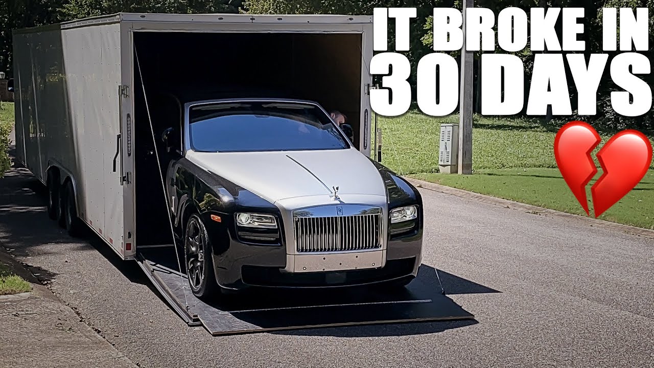 Наш Rolls-Royce Ghost появился на свет всего через месяц после приобретения