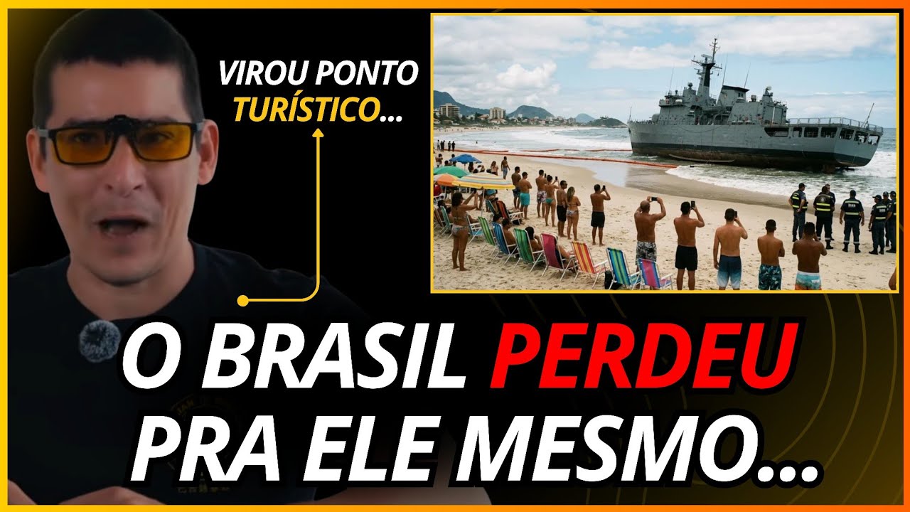 TREZOITÃO MANDA A REAL SOBRE NAVIO ENCALHADO DA MARINHA...