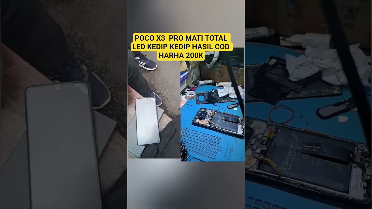 POCO X3  PRO MATI TOTAL LED KEDIP KEDIP HASIL COD HARHA 200K #cod #settingpocox3pro