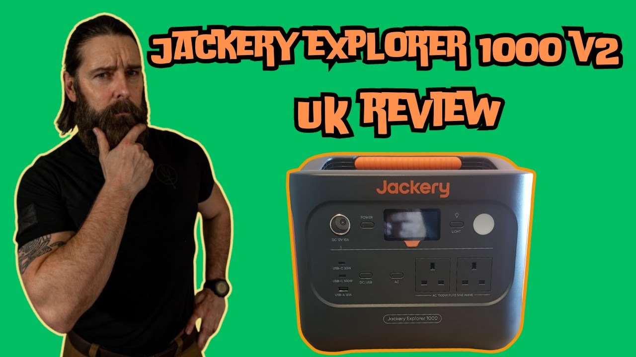 Jackery Explorer 1000 V2 review from the UK