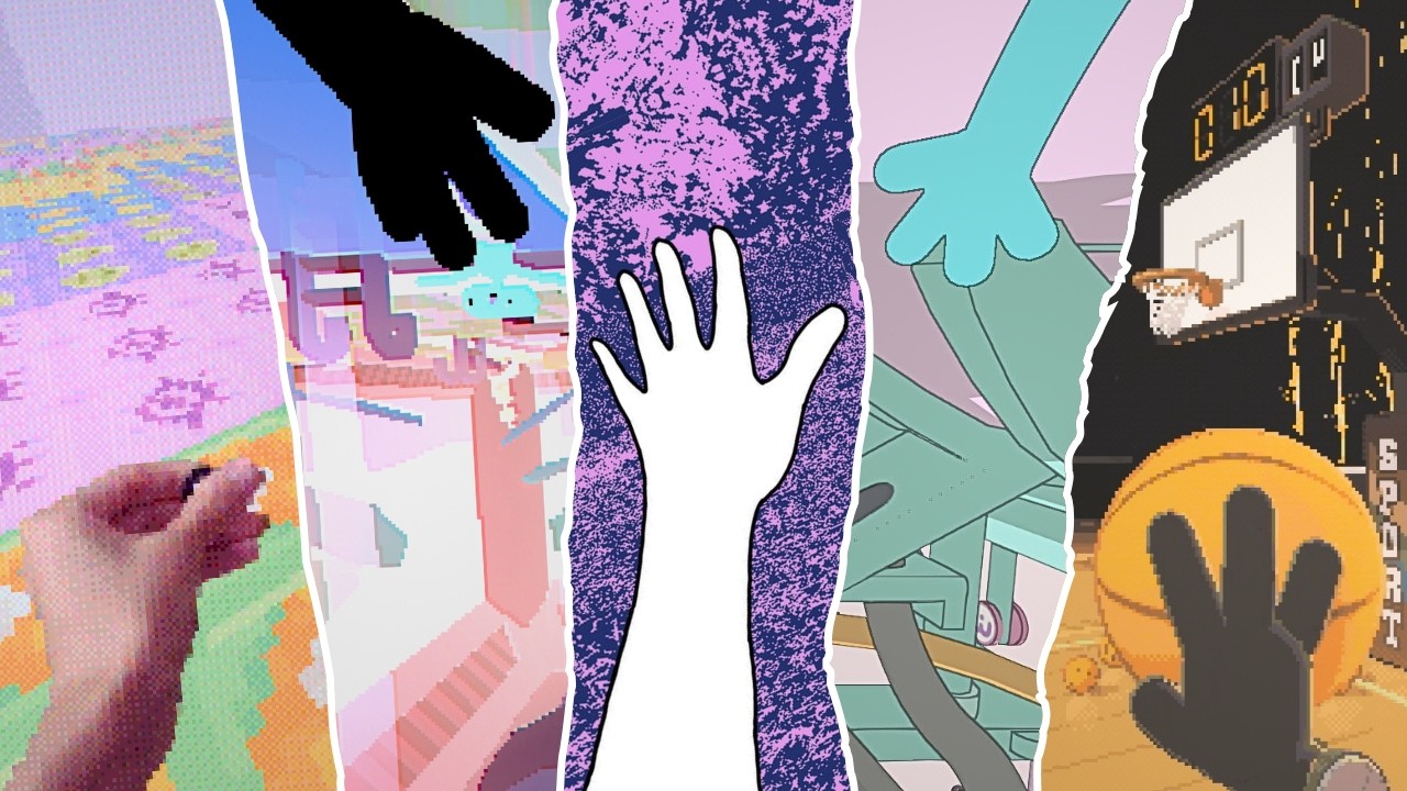 a video about hands in video games