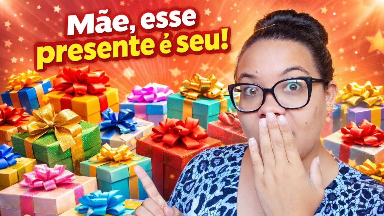🔴 MÃE, ESSE PRESENTE É SEU! 🎁💖 (Ela Não Esperava Por Isso!)