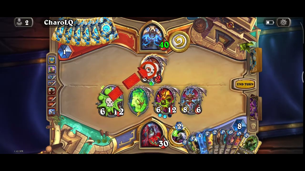 Guldan (Warlock) vs Overcharged King (Shaman) #42