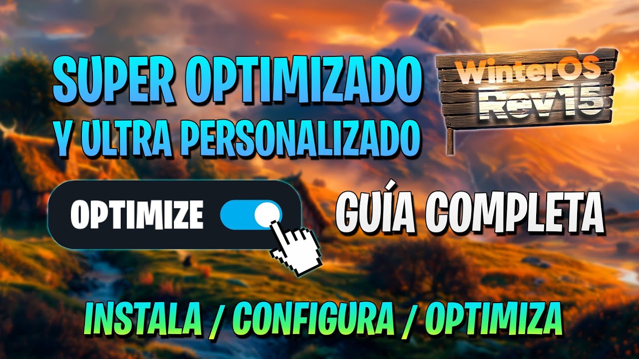 WinterOS Rev15: Windows SUPER OPTIMIZADO y ULTRA PERSONALIZADO - ¿El MEJOR? 😨