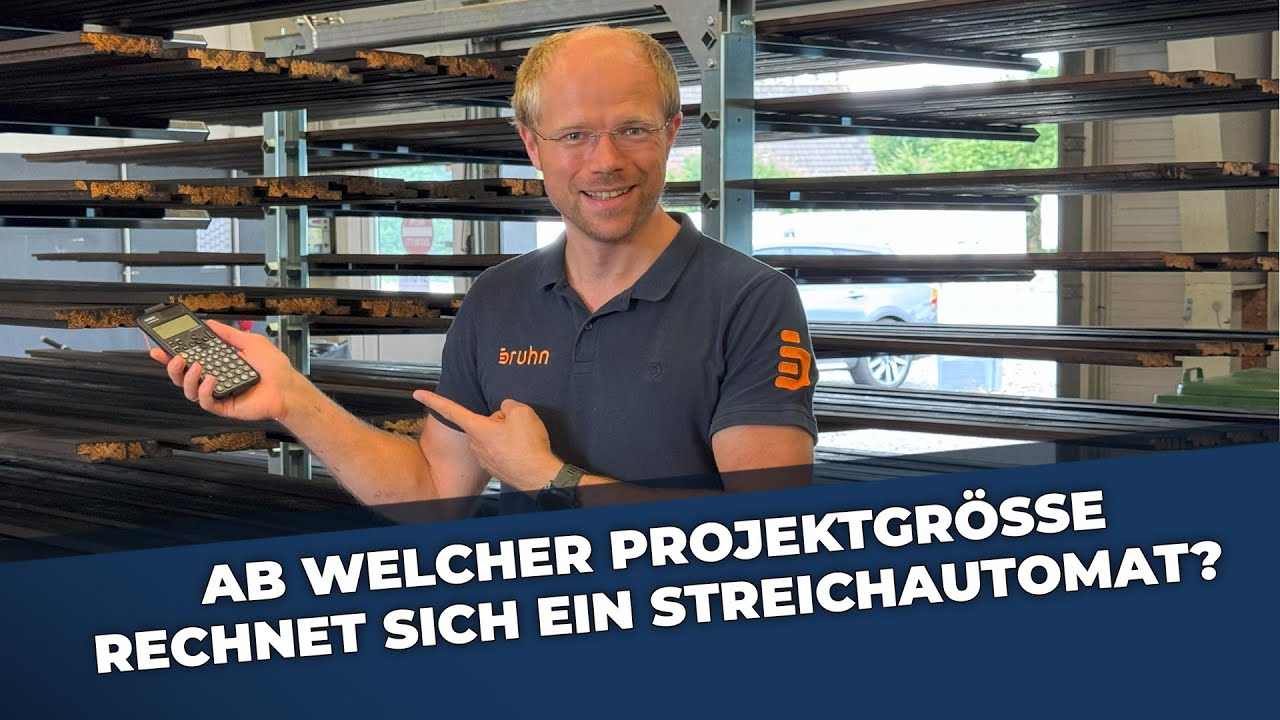 Ab welcher Projektgröße rechnet sich ein Streichautomat?
