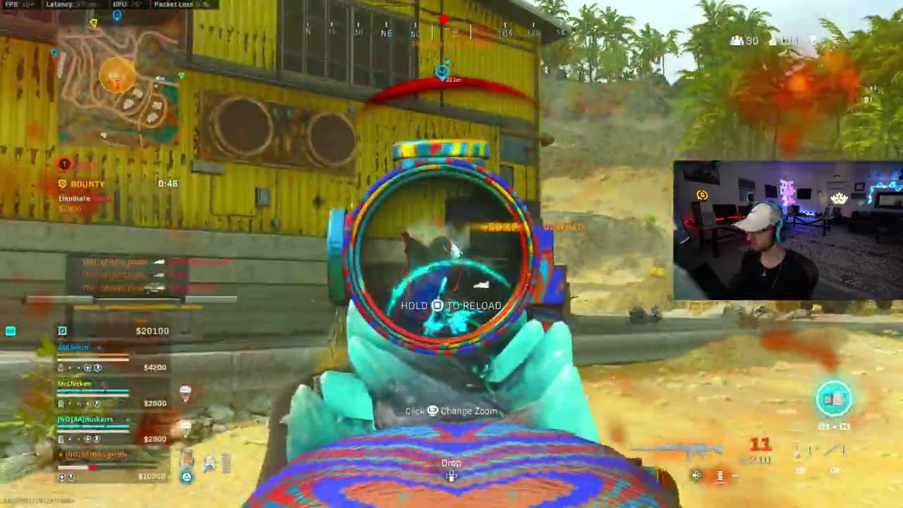 NRG JoeWo jumped off the roof and suddenly saw 3 people in front of him