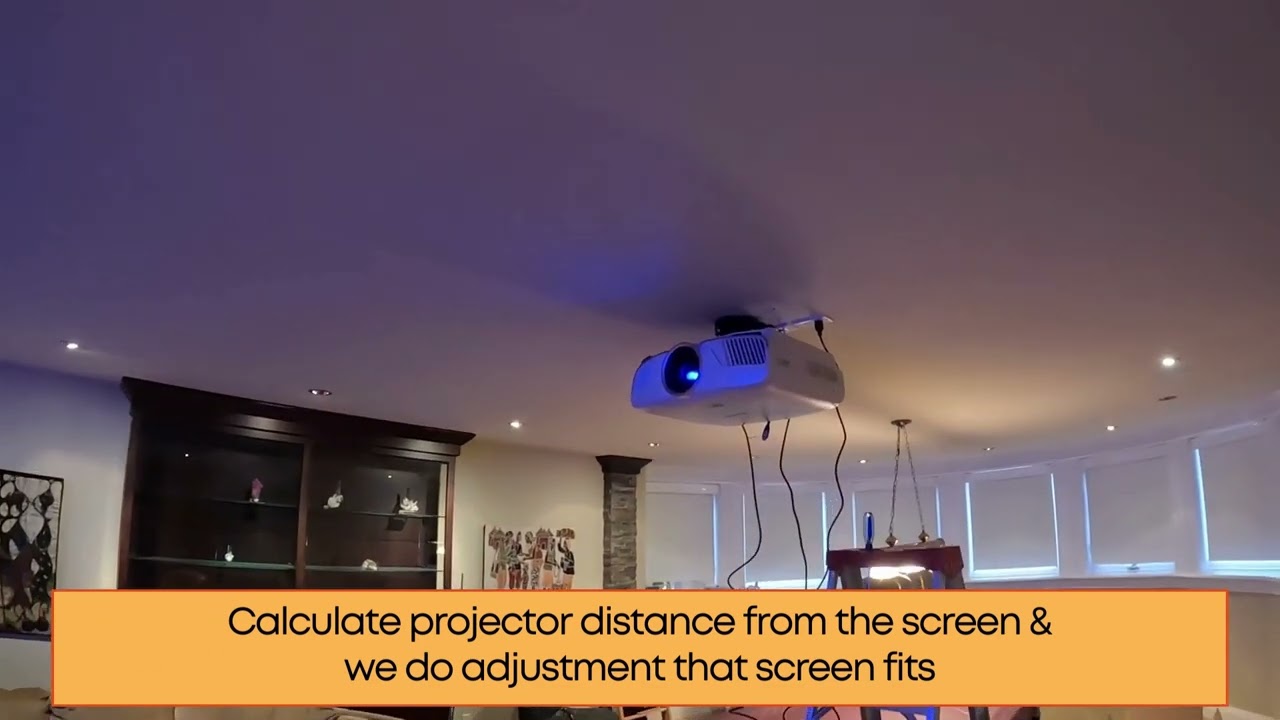 Epson Home Cinema Projector 5050UB installation