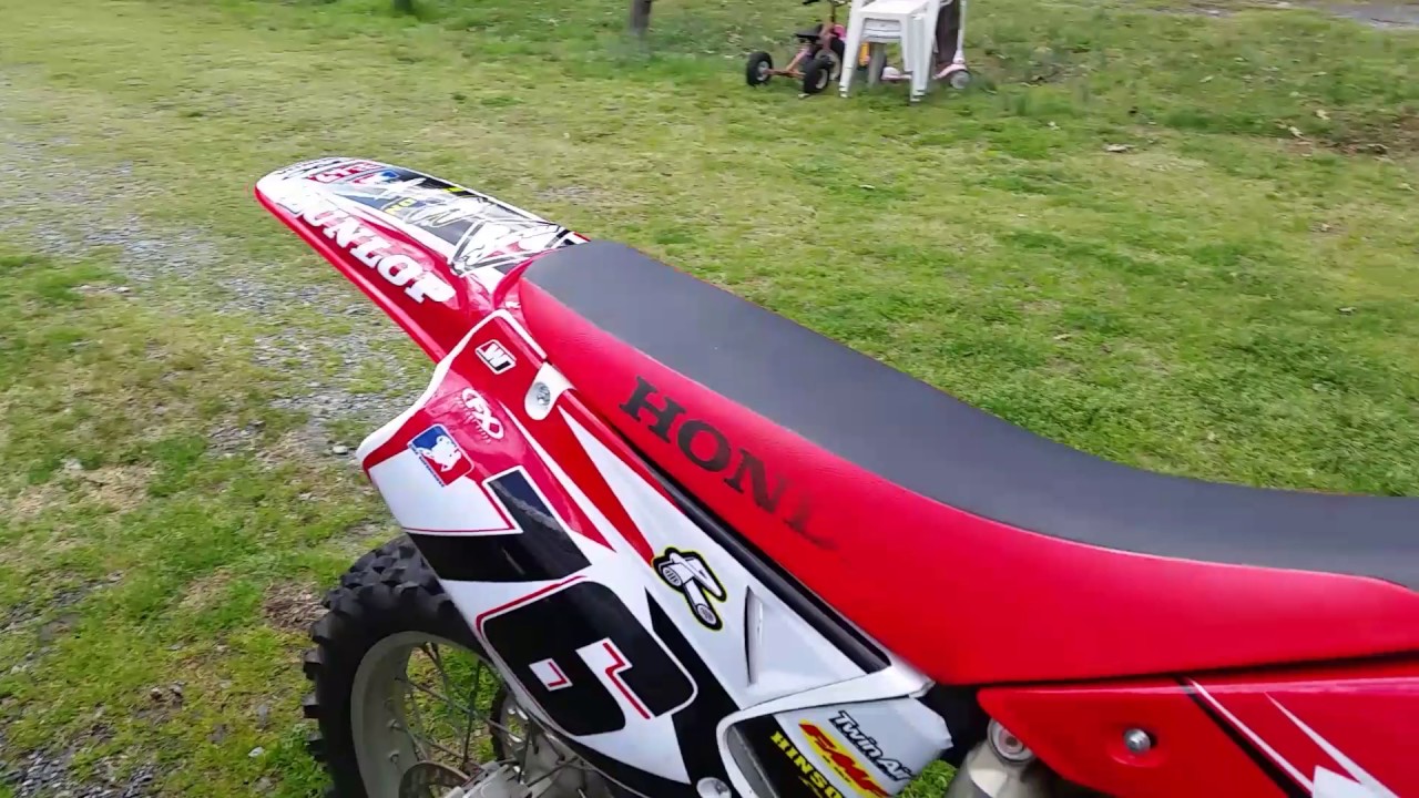 Honda 2000 cr250r  rebuilt