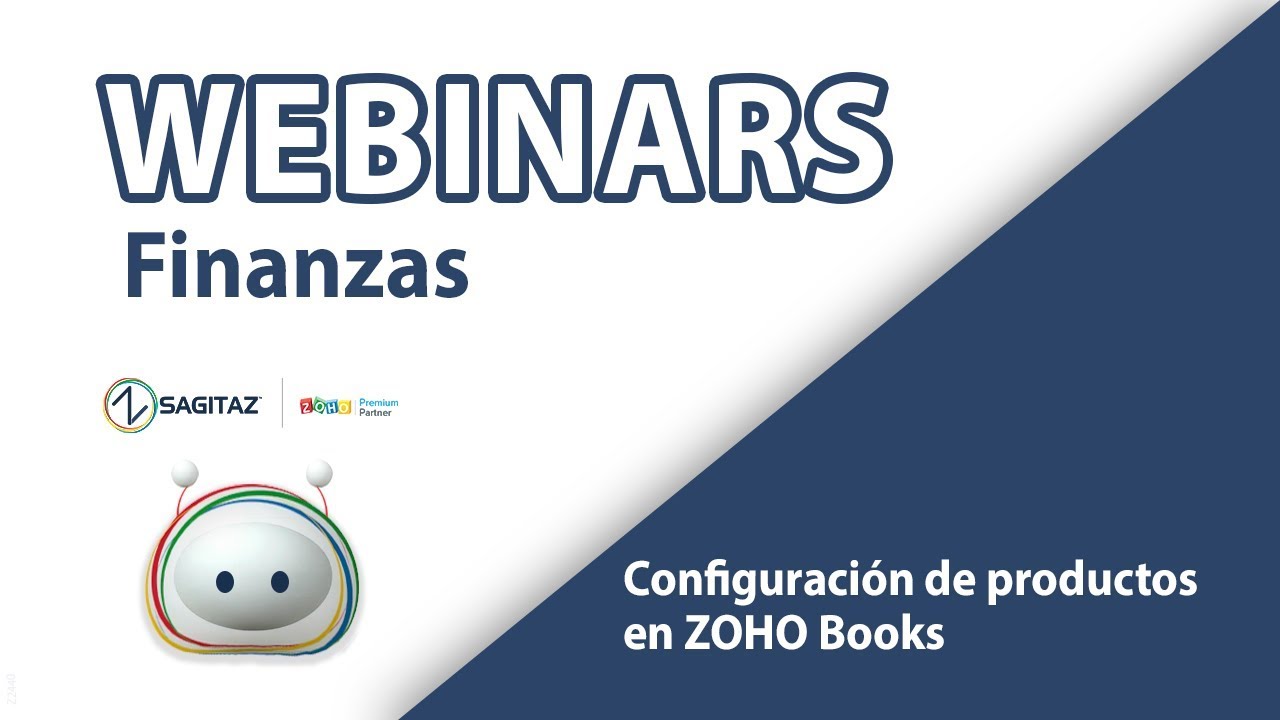 Zoho Books | Configuración de productos | SAGITAZ Corp ZOHO Premium Partner